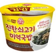 오뚜기 진한 쇠고기미역국밥(314g)